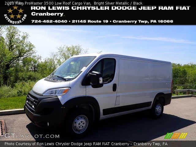 2023 Ram ProMaster 3500 Low Roof Cargo Van in Bright Silver Metallic