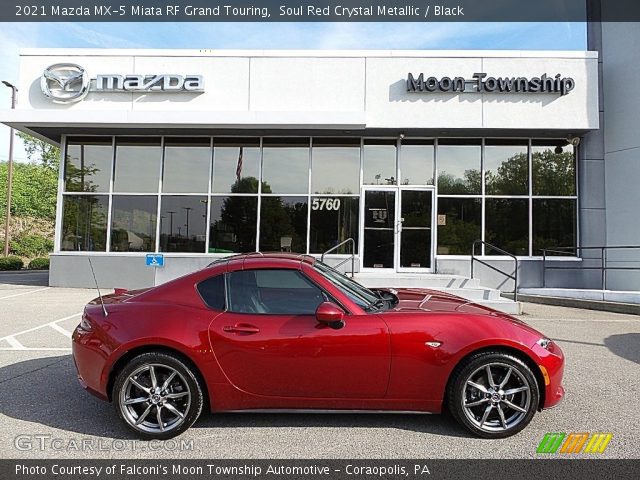 2021 Mazda MX-5 Miata RF Grand Touring in Soul Red Crystal Metallic