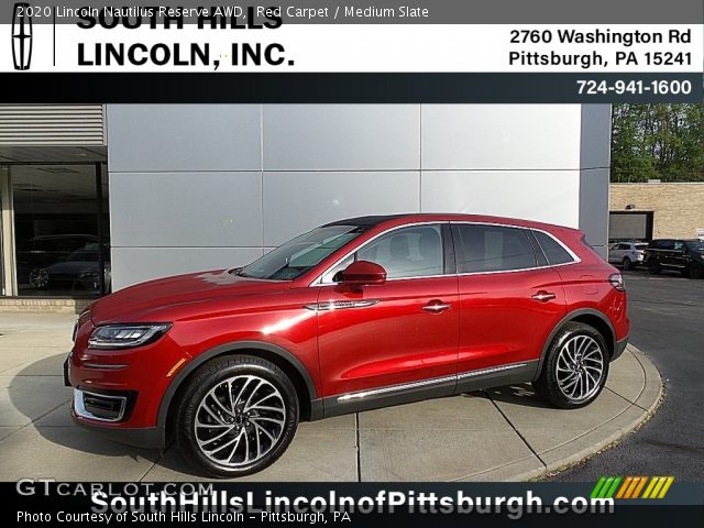 2020 Lincoln Nautilus Reserve AWD in Red Carpet