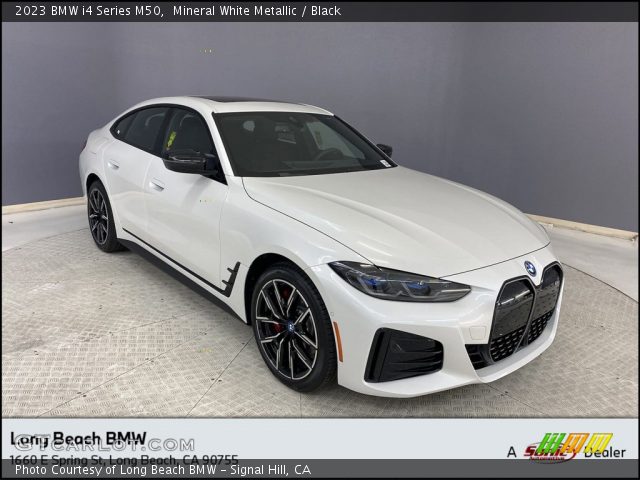 2023 BMW i4 Series M50 in Mineral White Metallic