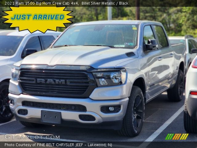 2021 Ram 1500 Big Horn Crew Cab 4x4 in Billet Silver Metallic