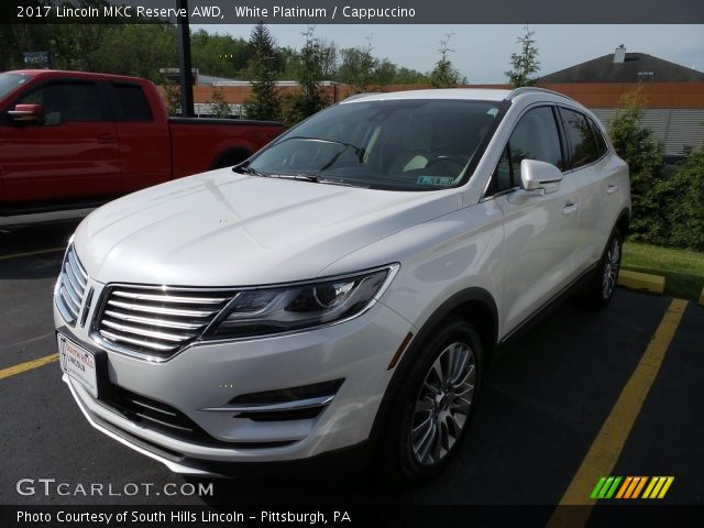 2017 Lincoln MKC Reserve AWD in White Platinum