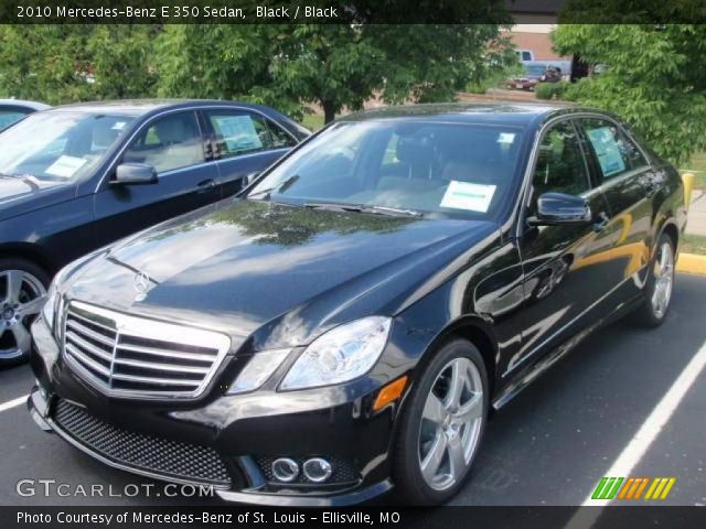 2010 Mercedes-Benz E 350 Sedan in Black
