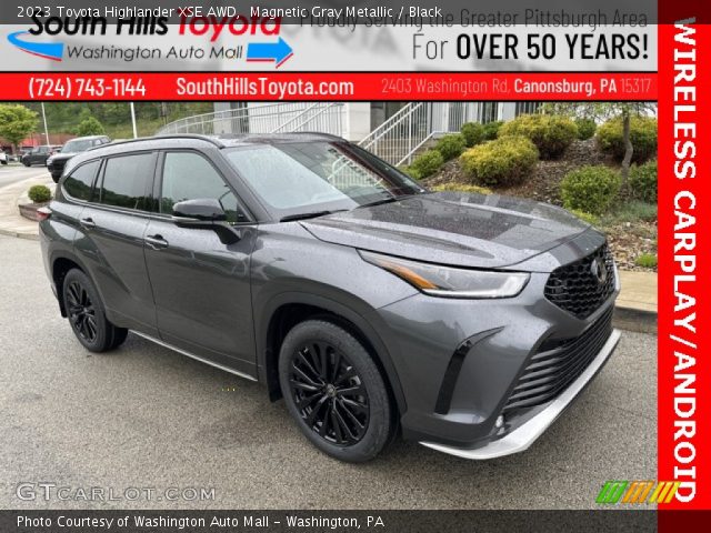 2023 Toyota Highlander XSE AWD in Magnetic Gray Metallic