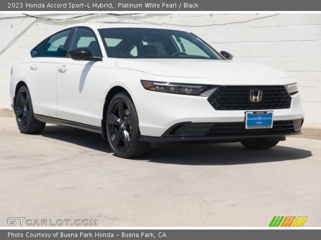 2023 Honda Accord Sport-L Hybrid in Platinum White Pearl