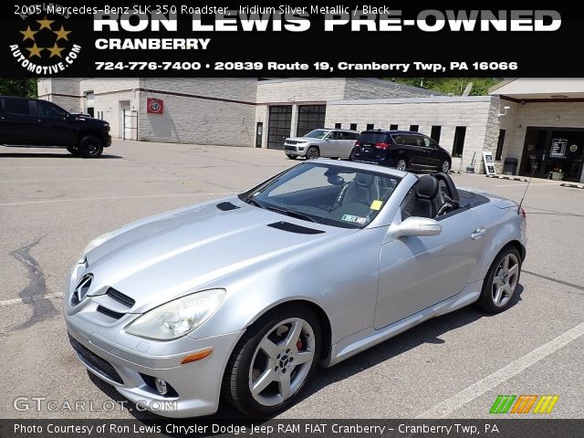 2005 Mercedes-Benz SLK 350 Roadster in Iridium Silver Metallic