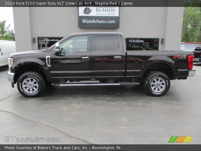 2019 Ford F250 Super Duty XLT Crew Cab 4x4 in Magma Red