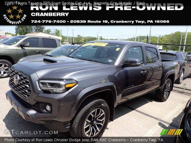 2021 Toyota Tacoma TRD Sport Double Cab 4x4 in Magnetic Gray Metallic