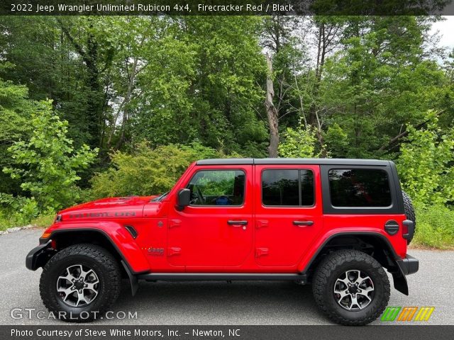 2022 Jeep Wrangler Unlimited Rubicon 4x4 in Firecracker Red