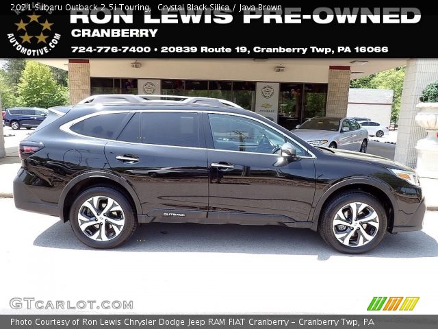 2021 Subaru Outback 2.5i Touring in Crystal Black Silica