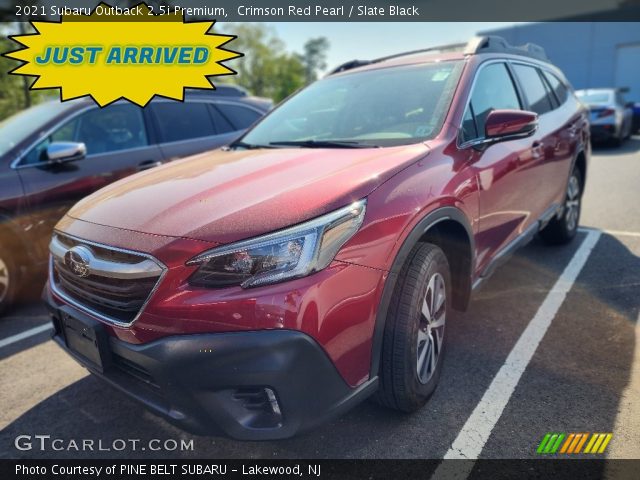 2021 Subaru Outback 2.5i Premium in Crimson Red Pearl