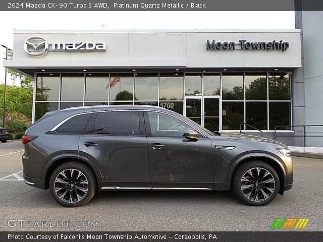 2024 Mazda CX-90 Turbo S AWD in Platinum Quartz Metallic