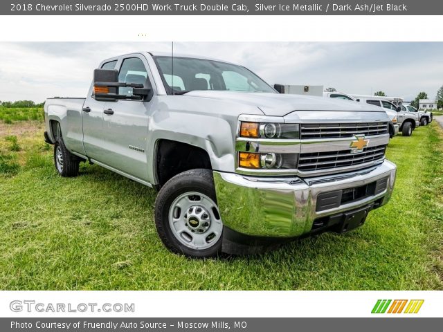 2018 Chevrolet Silverado 2500HD Work Truck Double Cab in Silver Ice Metallic
