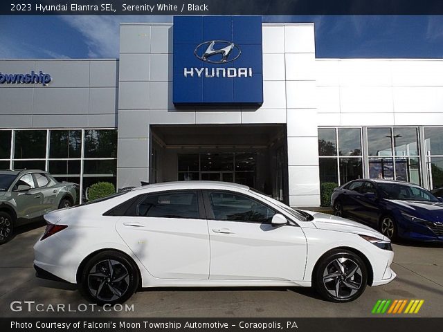 2023 Hyundai Elantra SEL in Serenity White