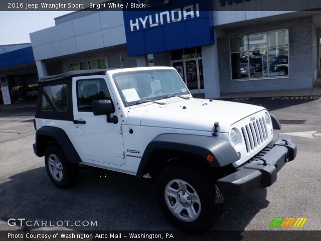 2016 Jeep Wrangler Sport in Bright White