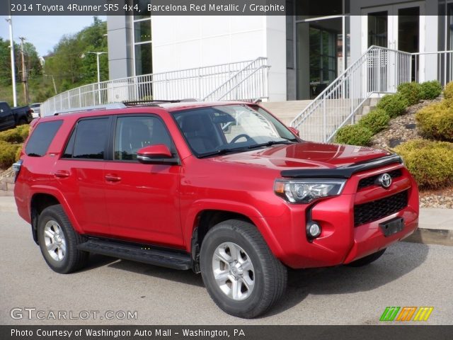 2014 Toyota 4Runner SR5 4x4 in Barcelona Red Metallic
