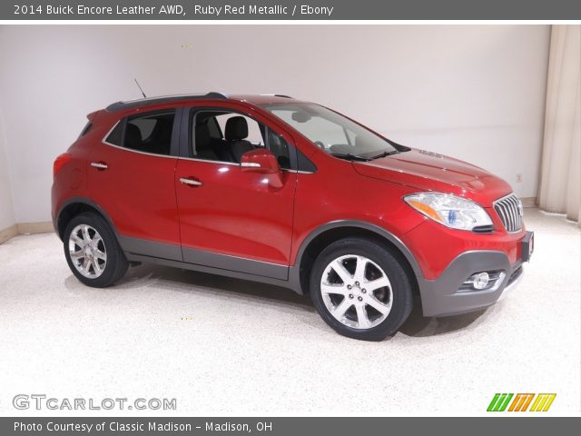 2014 Buick Encore Leather AWD in Ruby Red Metallic