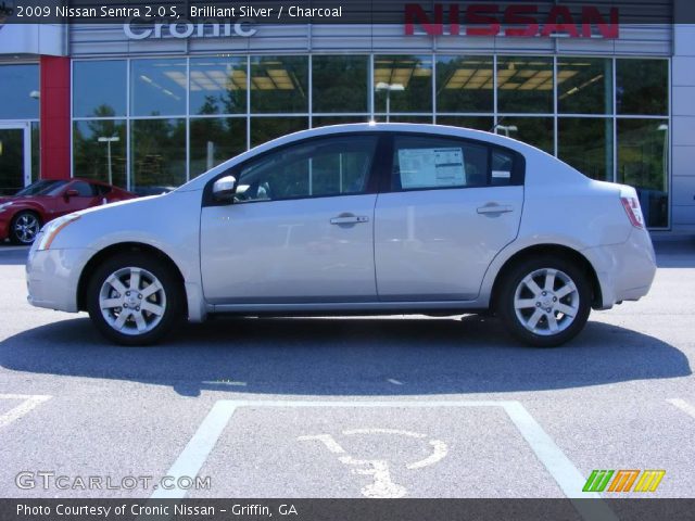 2009 Nissan Sentra 2.0 S in Brilliant Silver