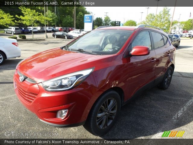 2015 Hyundai Tucson SE AWD in Garnet Red