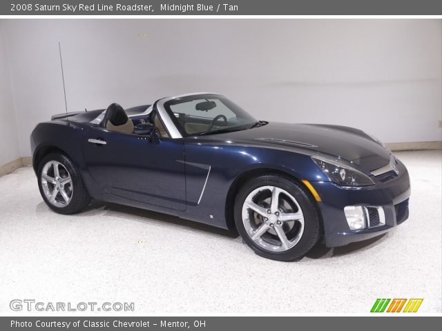 2008 Saturn Sky Red Line Roadster in Midnight Blue