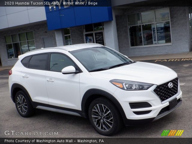2020 Hyundai Tucson SEL AWD in Winter White