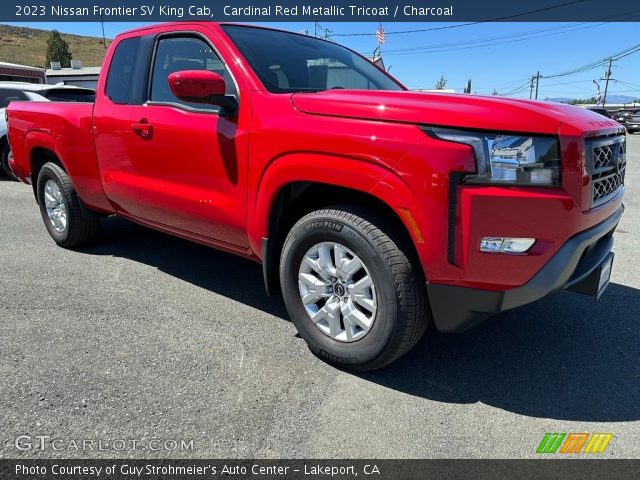 2023 Nissan Frontier SV King Cab in Cardinal Red Metallic Tricoat