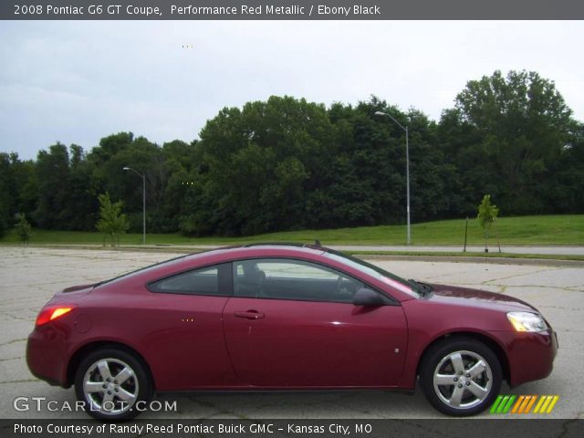 2008 Pontiac G6 GT Coupe in Performance Red Metallic