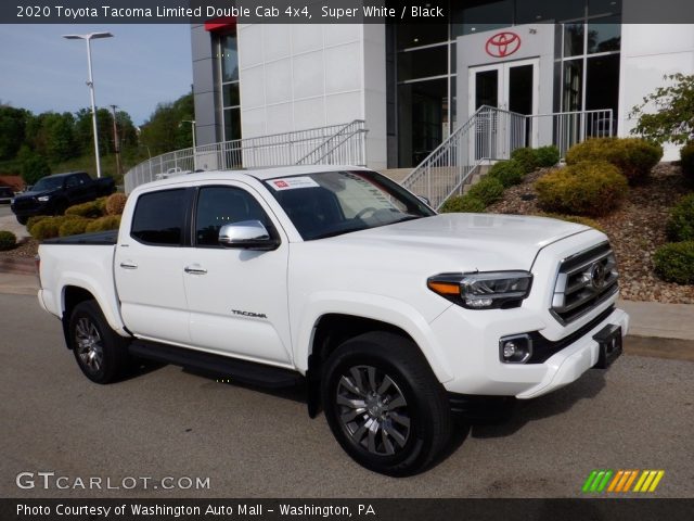 2020 Toyota Tacoma Limited Double Cab 4x4 in Super White