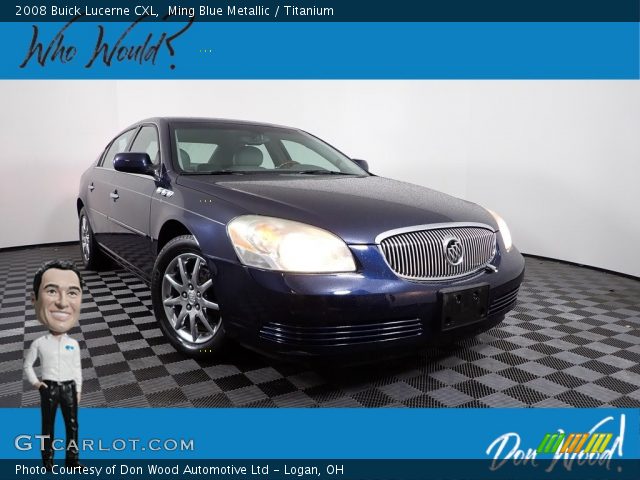 2008 Buick Lucerne CXL in Ming Blue Metallic