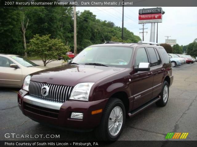 2007 Mercury Mountaineer Premier AWD in Dark Cherry Metallic