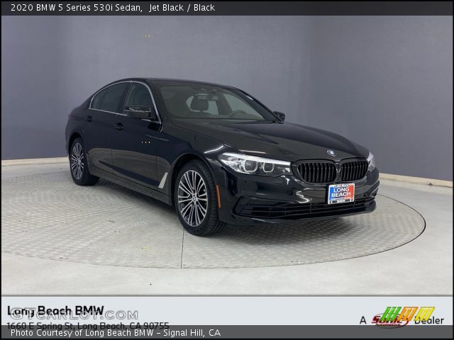 2020 BMW 5 Series 530i Sedan in Jet Black