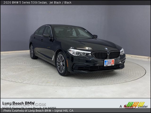 2020 BMW 5 Series 530i Sedan in Jet Black