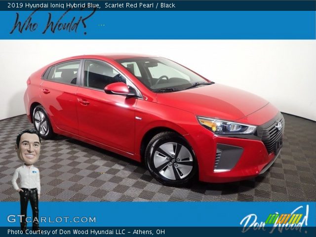 2019 Hyundai Ioniq Hybrid Blue in Scarlet Red Pearl