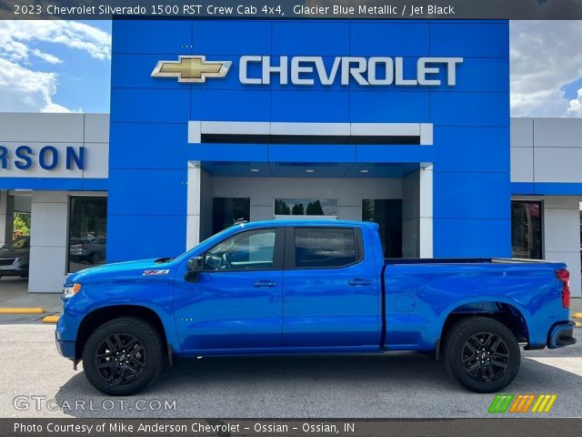 2023 Chevrolet Silverado 1500 RST Crew Cab 4x4 in Glacier Blue Metallic