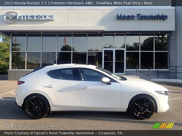 2023 Mazda Mazda3 2.5 S Premium Hatchback AWD in Snowflake White Pearl Mica