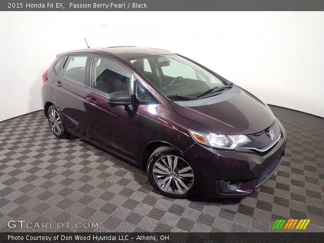 2015 Honda Fit EX in Passion Berry Pearl