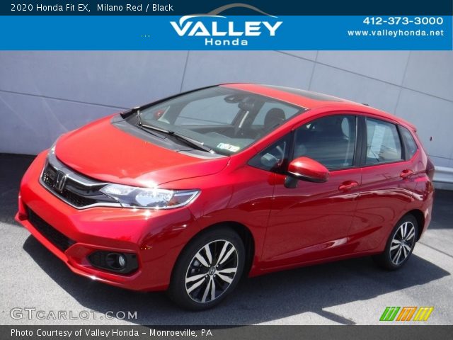 2020 Honda Fit EX in Milano Red