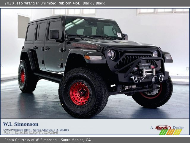 2020 Jeep Wrangler Unlimited Rubicon 4x4 in Black