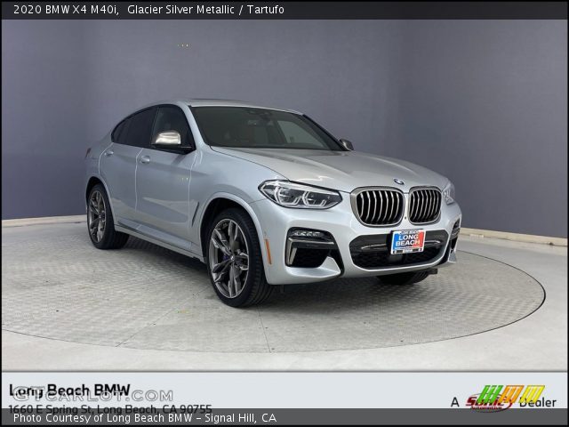 2020 BMW X4 M40i in Glacier Silver Metallic