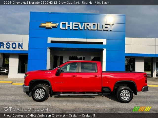 2023 Chevrolet Silverado 2500HD LT Crew Cab 4x4 in Red Hot