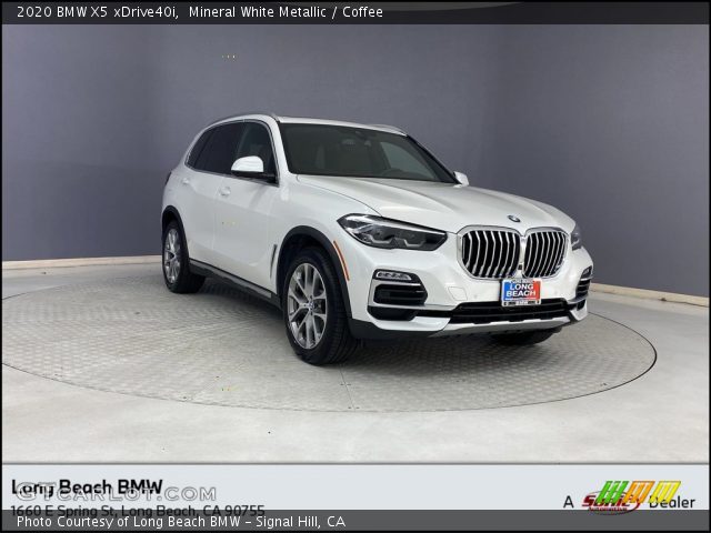 2020 BMW X5 xDrive40i in Mineral White Metallic
