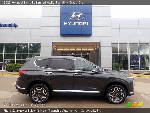 2023 Hyundai Santa Fe Limited AWD in Portofino Gray