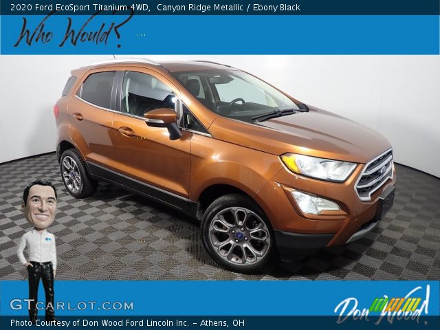 2020 Ford EcoSport Titanium 4WD in Canyon Ridge Metallic