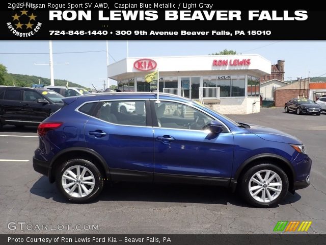 2019 Nissan Rogue Sport SV AWD in Caspian Blue Metallic