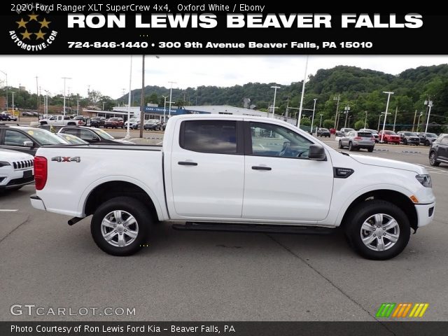 2020 Ford Ranger XLT SuperCrew 4x4 in Oxford White