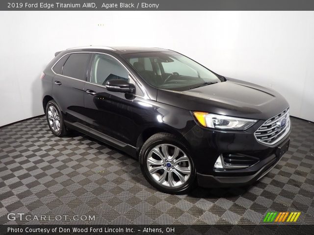2019 Ford Edge Titanium AWD in Agate Black