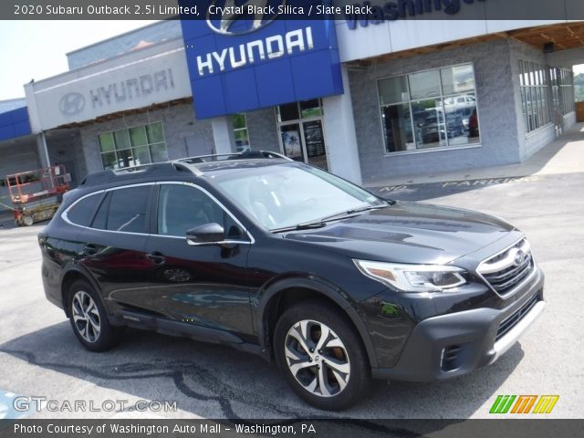 2020 Subaru Outback 2.5i Limited in Crystal Black Silica