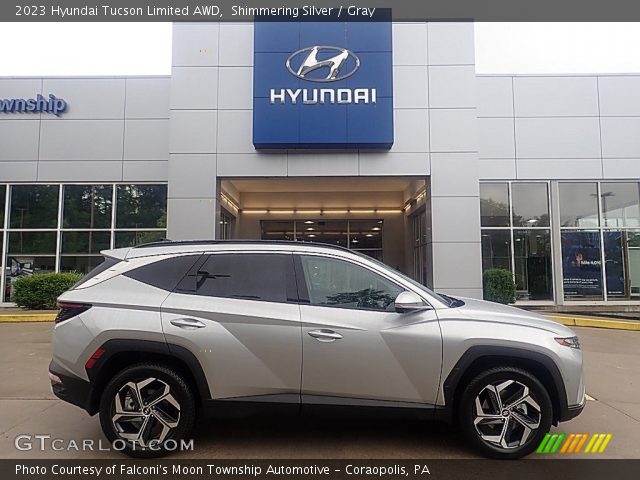 2023 Hyundai Tucson Limited AWD in Shimmering Silver