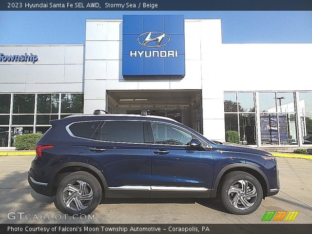 2023 Hyundai Santa Fe SEL AWD in Stormy Sea