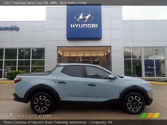 2023 Hyundai Santa Cruz SEL AWD in Blue Stone